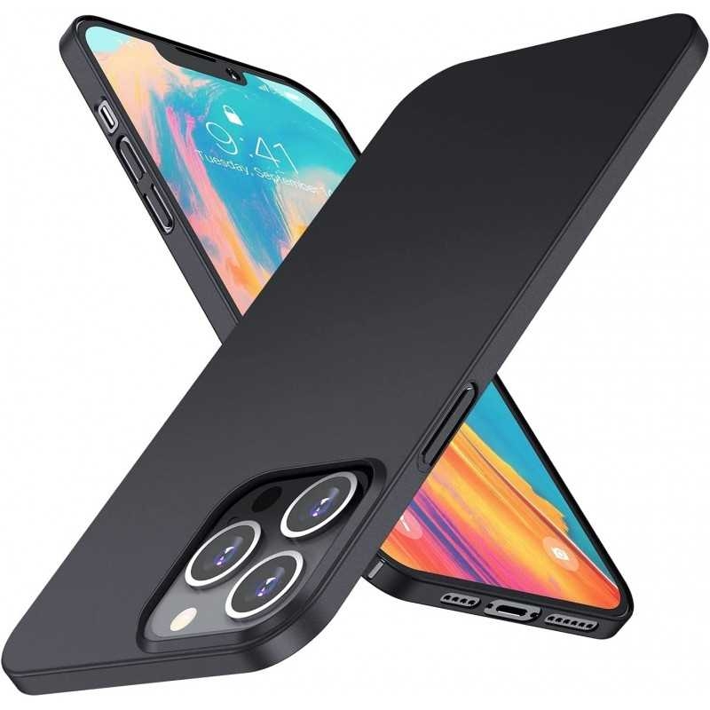 iPhone 14 Pro Max Ultratunt Mattsvart Skal Basic V2