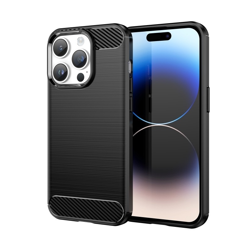iPhone 14 Pro Max Stöttåligt Skal SlimCarbon