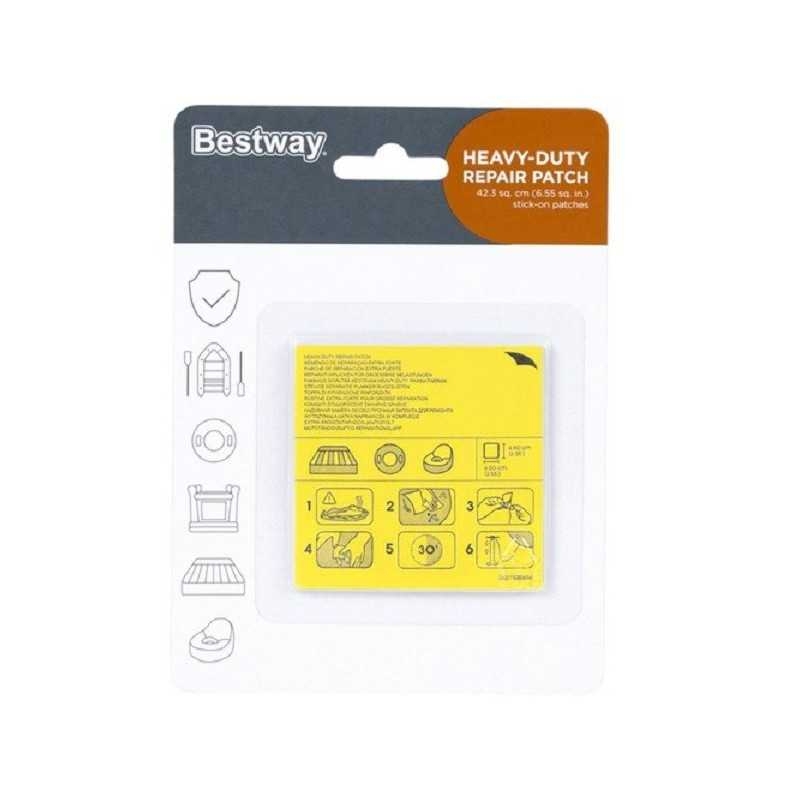 [20-PACK] Självhäftade Heavy Duty Reparationslapp / Plåster