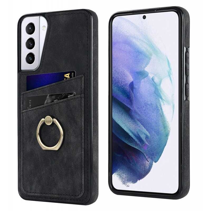 Samsung S21 Mobilskal med Korthållare Retro V4