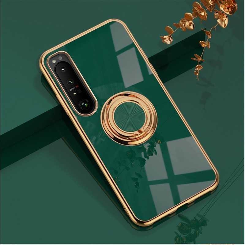 Xperia 10 V Elegant & Stöttåligt Skal med Ringhållare Flawless