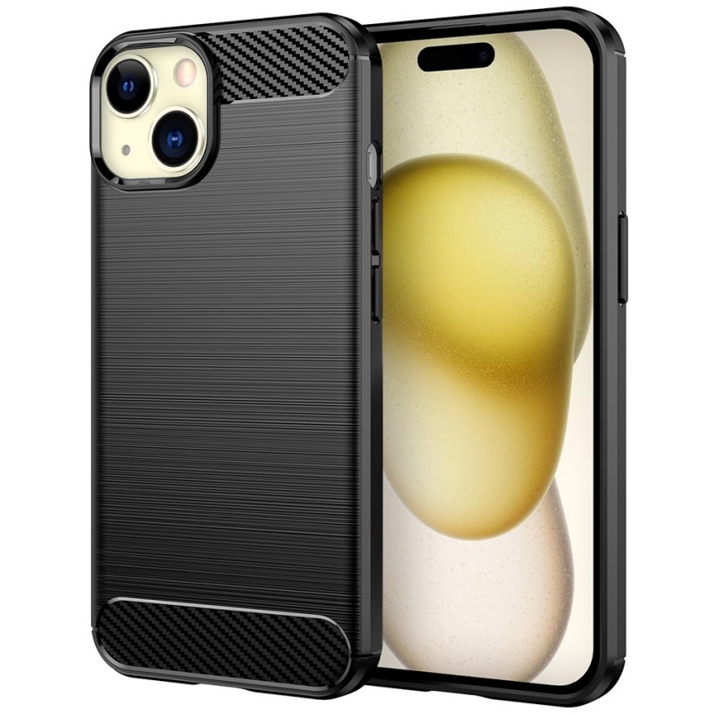 iPhone 15 Stöttåligt Skal SlimCarbon