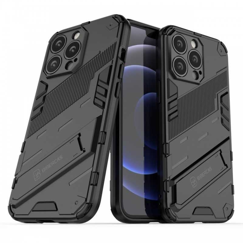 iPhone 15 Pro Max Stöttåligt Skal med Kickstand ThinArmor V2