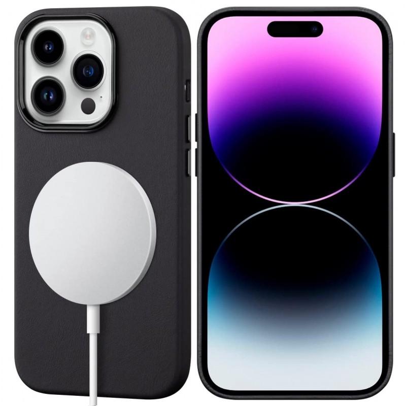 iPhone 15 Pro Max Stöttåligt Premium Magsafe Skal Veganläder Nordcell™