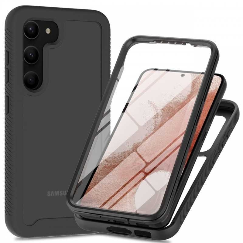 S23 FE Heltäckande Premium 3D Skal ThreeSixty
