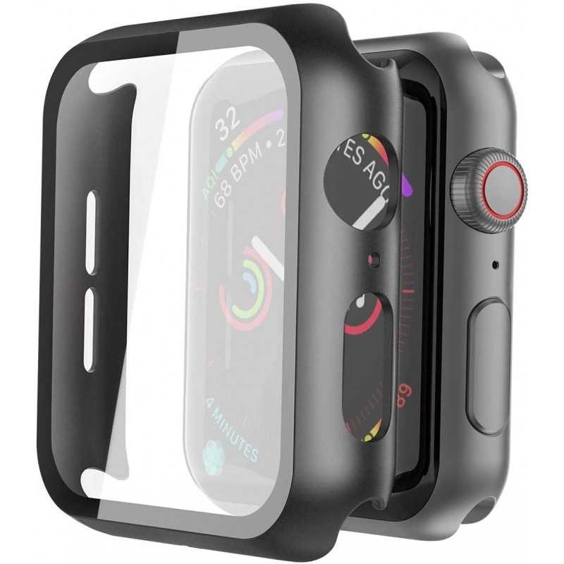 2in1 Stötdämpande Skal 9H Härdat Glas Apple Watch 42mm