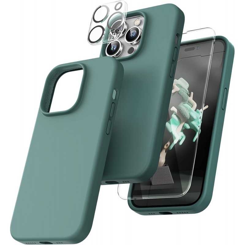 3in1 Gummibelagt Stilrent Skal iPhone 11 Pro - Grön