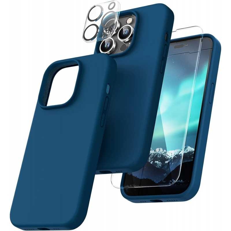 3in1 Gummibelagt Stilrent Skal iPhone 15 Pro