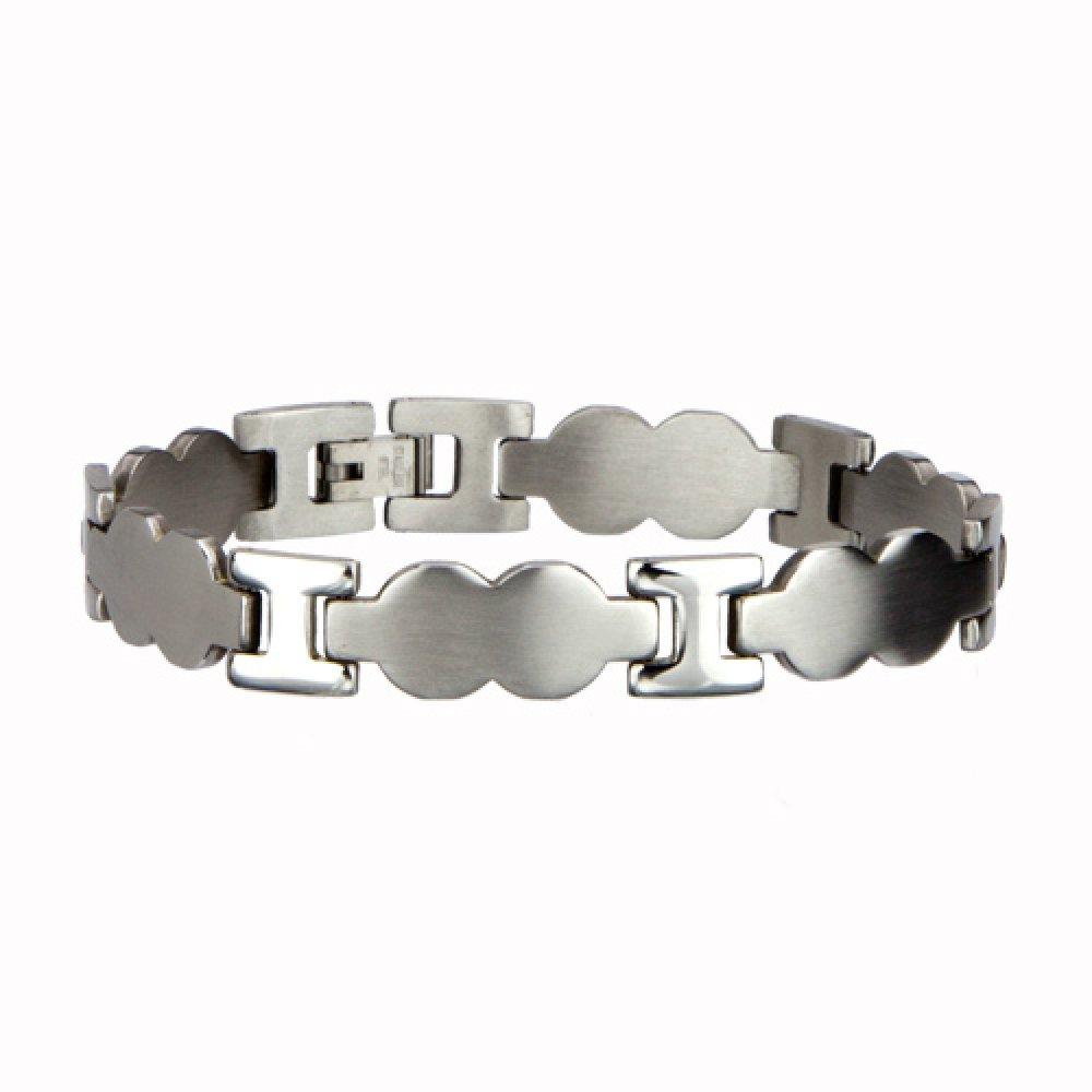Silver Armband i Rostfritt Stål - Cool Design på Länk / Kedja