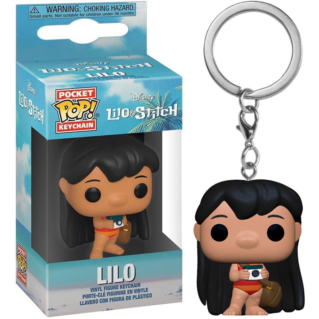 Pocket POP! Nyckelring Disney Lilo & Stitch Lilo med Kamera
