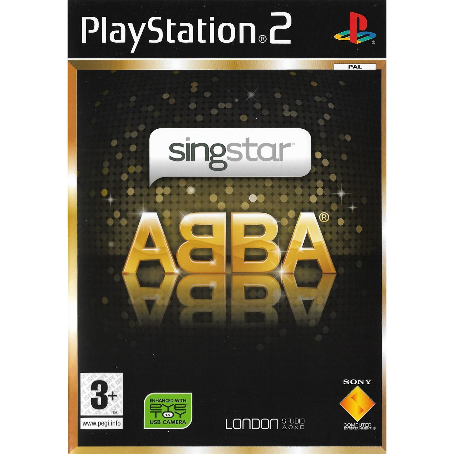 Singstar Abba Playstation 2 PS2 Nordic (Brukt)