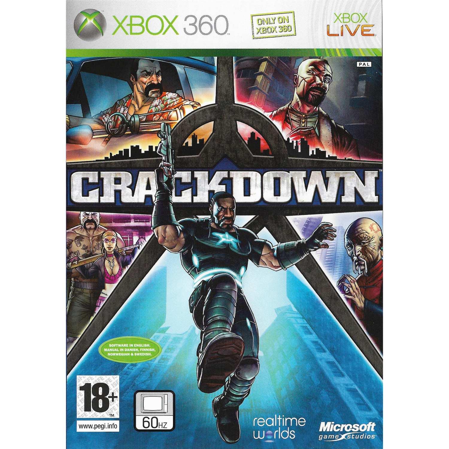 Crackdown Xbox 360 Nordic (Brukt)