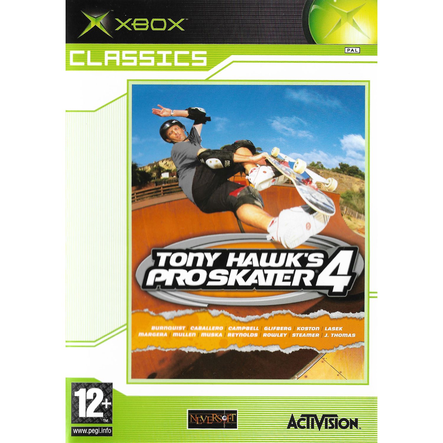 Tony Hawks Pro Skater 4 Xbox Classics (Brukt)