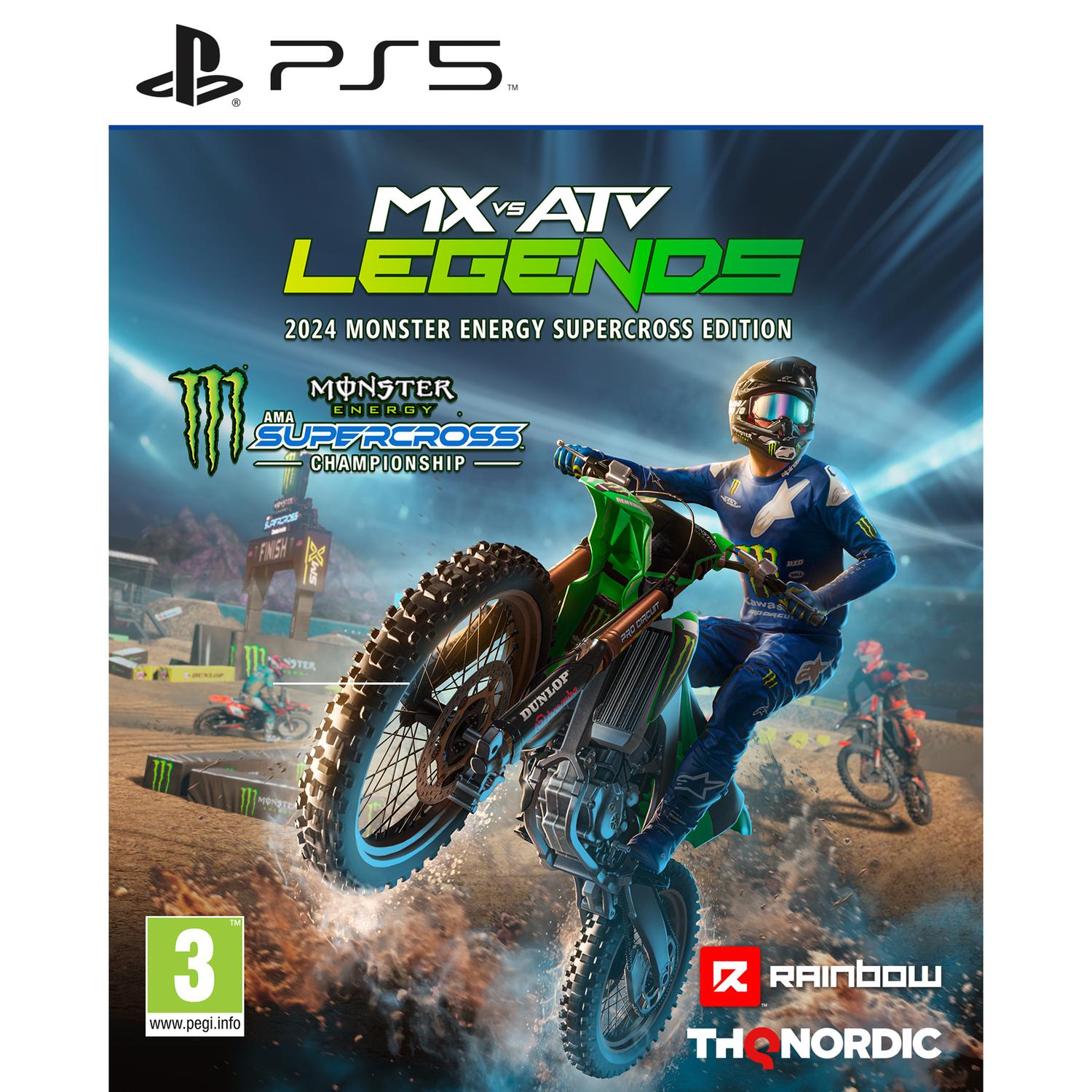 MX vs ATV Legends 2024 Monster Energy Supercross Edition Playstation 5 PS5