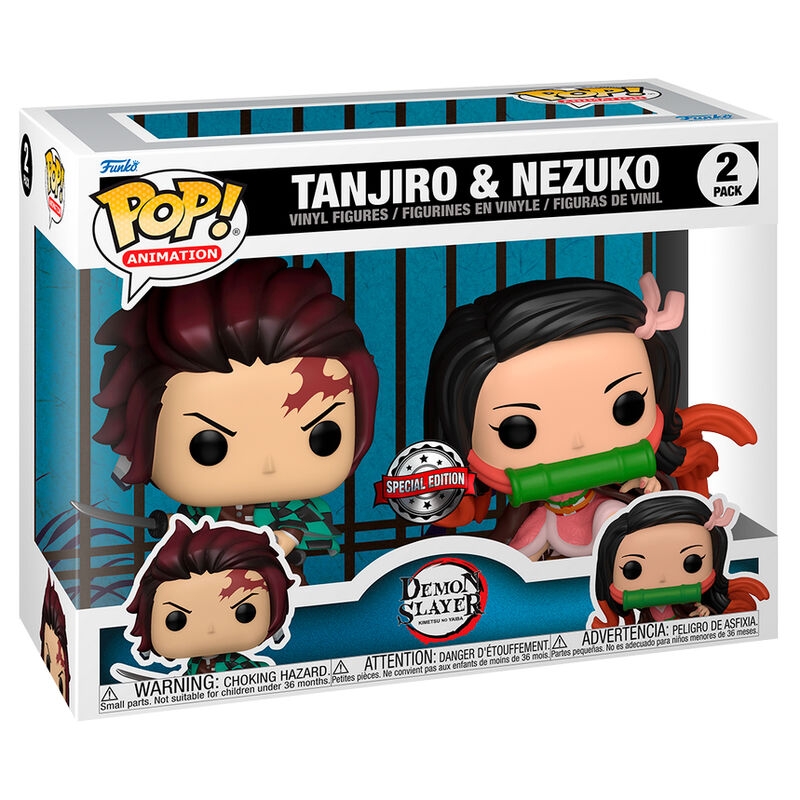- Animation Demon Slayer Tanjiro & Nezuko 2-Pack Exclusive - Figur