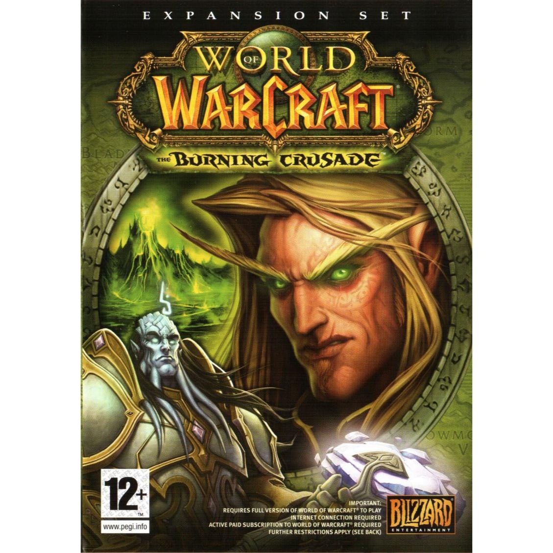 World of Warcraft The Burning Crusade Expansion Set PC CD (Begagnad)