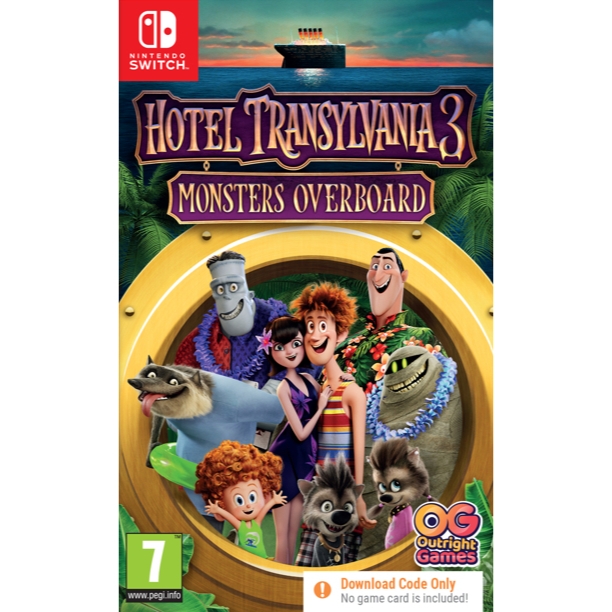 Hotel Transylvania 3 Monsters Overboard Nintendo Switch (Code in a box)