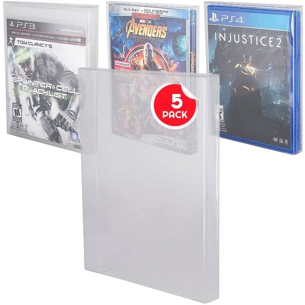 PC Blu-Ray Skyddsbox Box Protector 5-pack