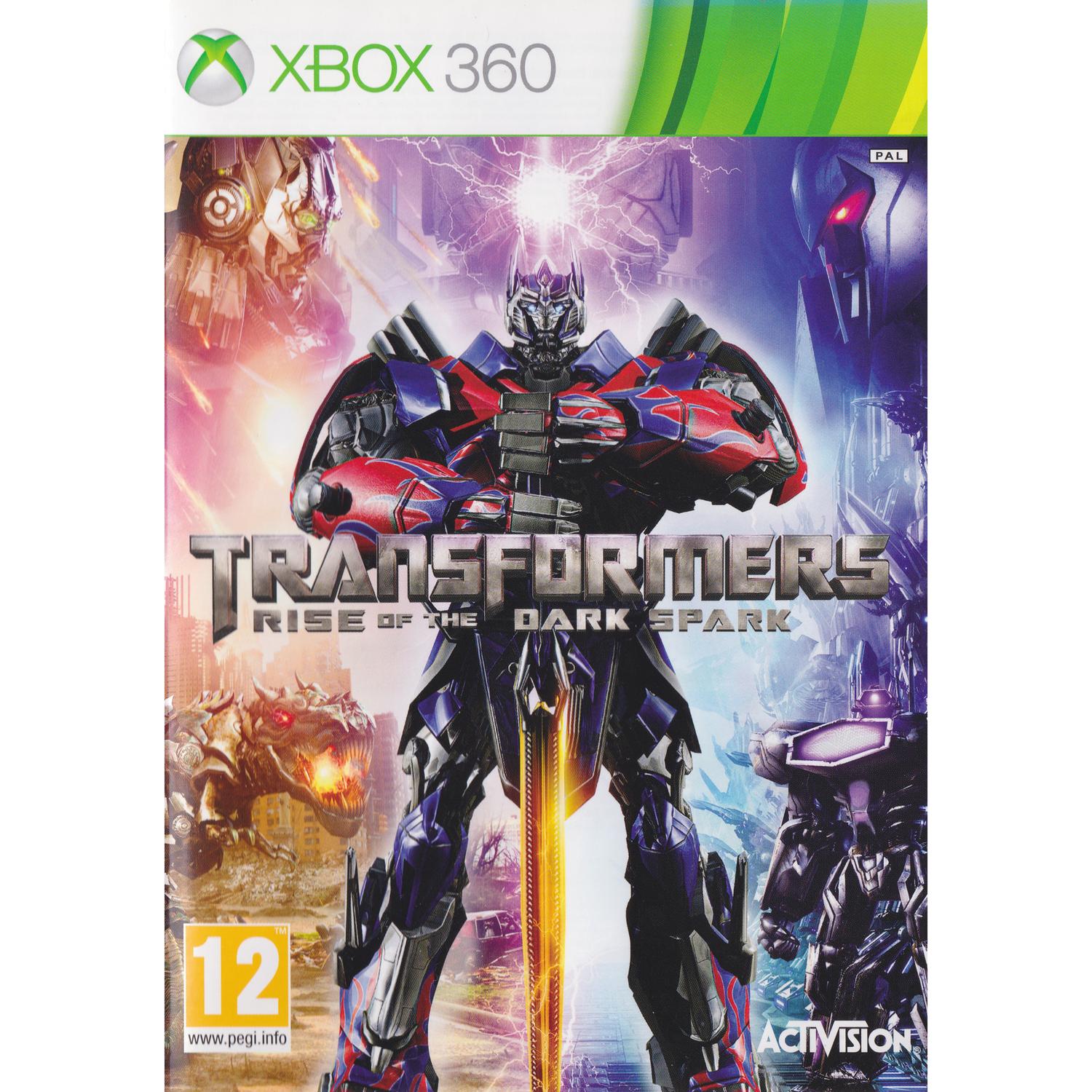 Transformers Rise of the Dark Spark Xbox 360 (Brukt)
