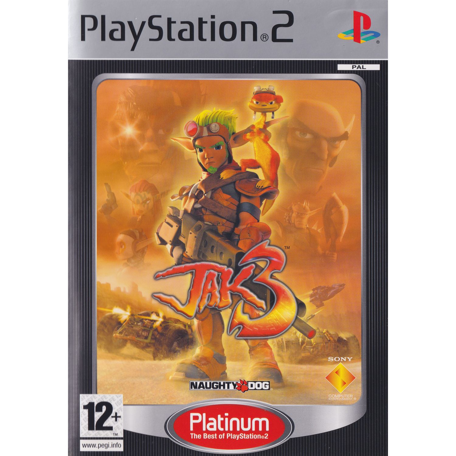 Jak 3 Playstation 2 PS2 Platinum Nordic (Begagnad)