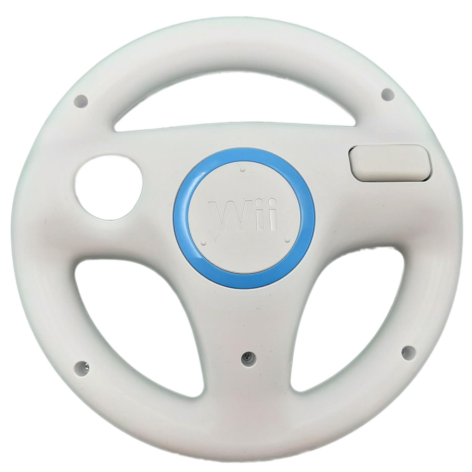 Wii Wheel Original Hvid Nintendo Wii (Brugt)