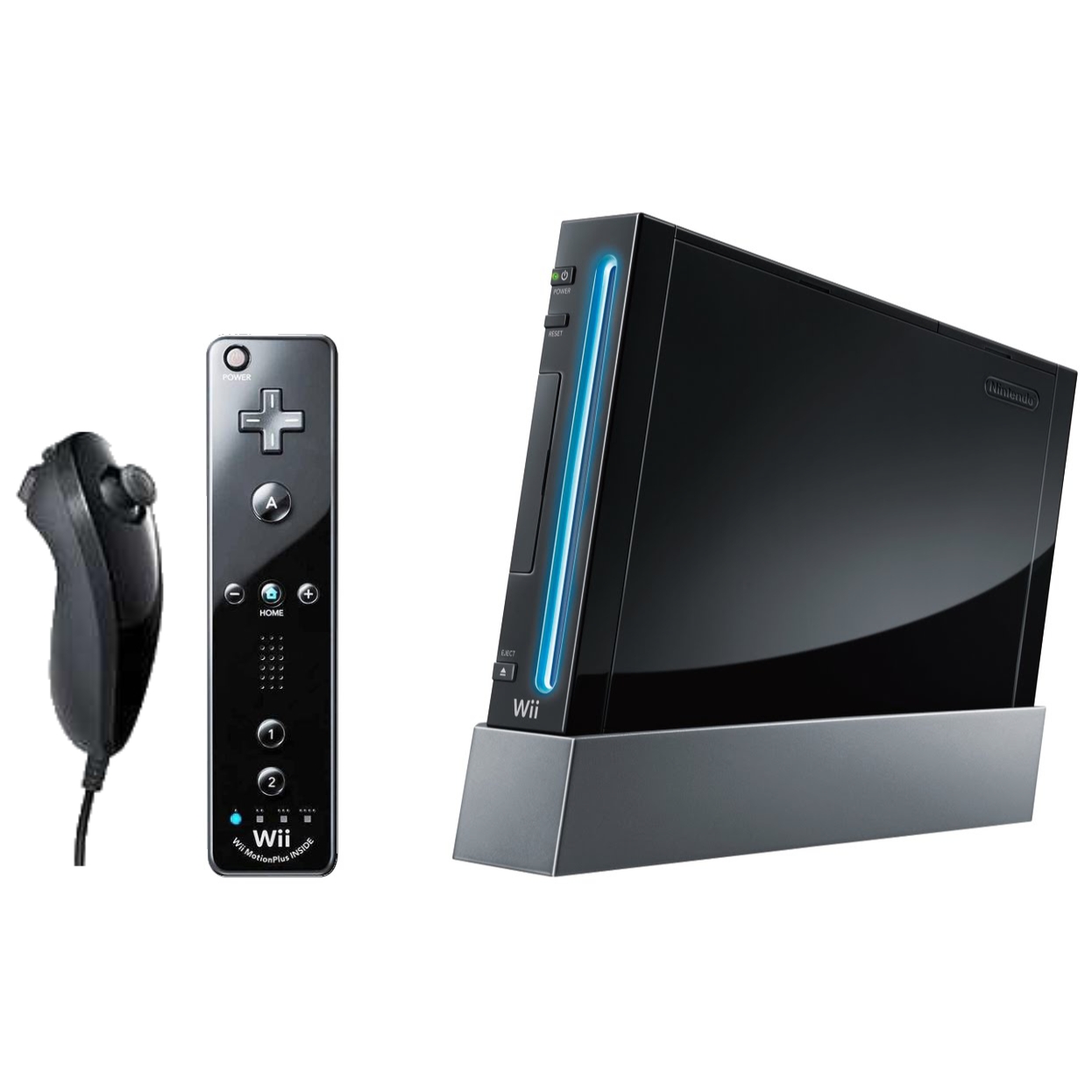 Nintendo Wii Black Motionplus (Begagnad)