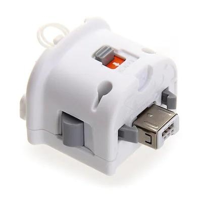 Motionplus Adapter Original Vit Nintendo Wii (Begagnad)
