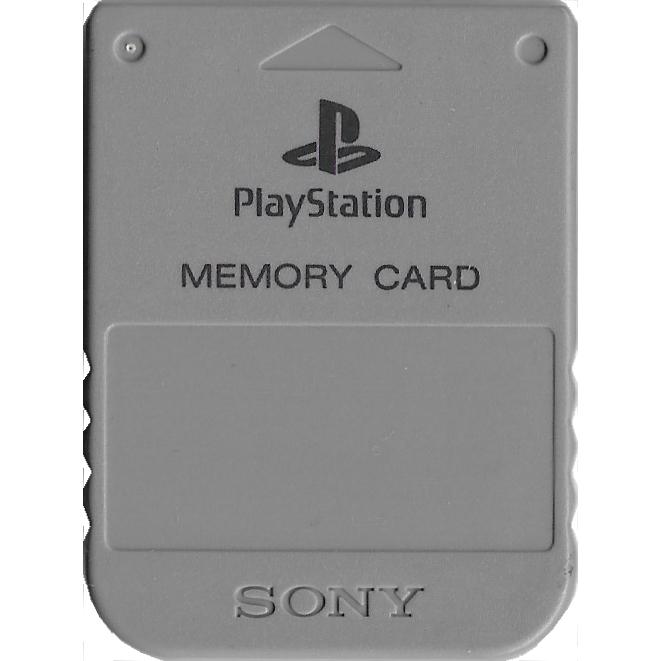 Muistikortti 1MB Original Grey Playstation 1 (Käytetty)