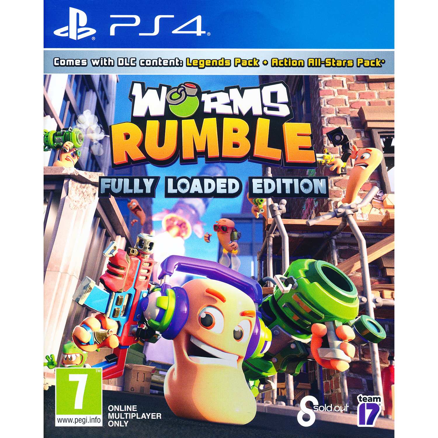 Worms Rumble Fully Loaded Edition Playstation 4 PS4