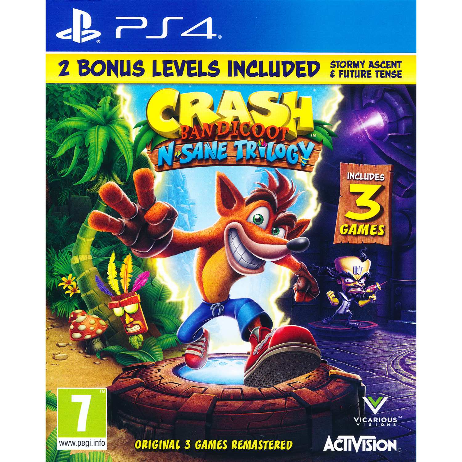 Crash Bandicoot N-Sane Trilogy Playstation 4 PS4