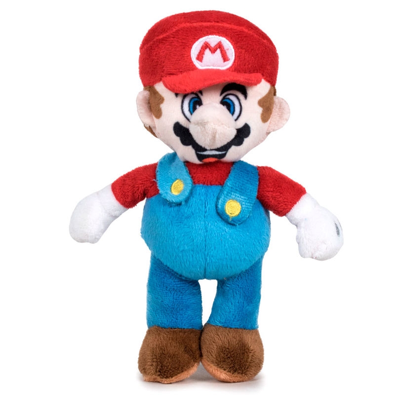 Super Mario Bros Mario soft plush toy 18cm