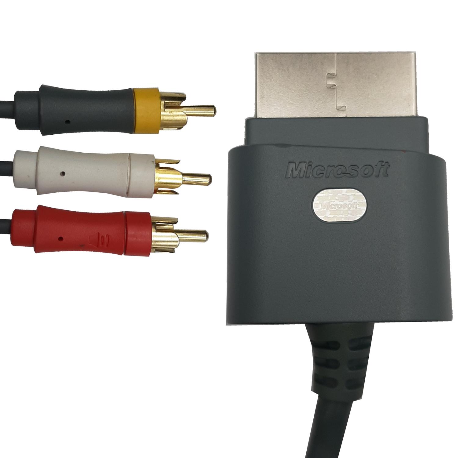 AV RCA Bildekabel Original Xbox 360 (Brukt)