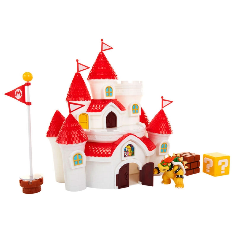 Super Mario Mushroom Kingdom Castle playset