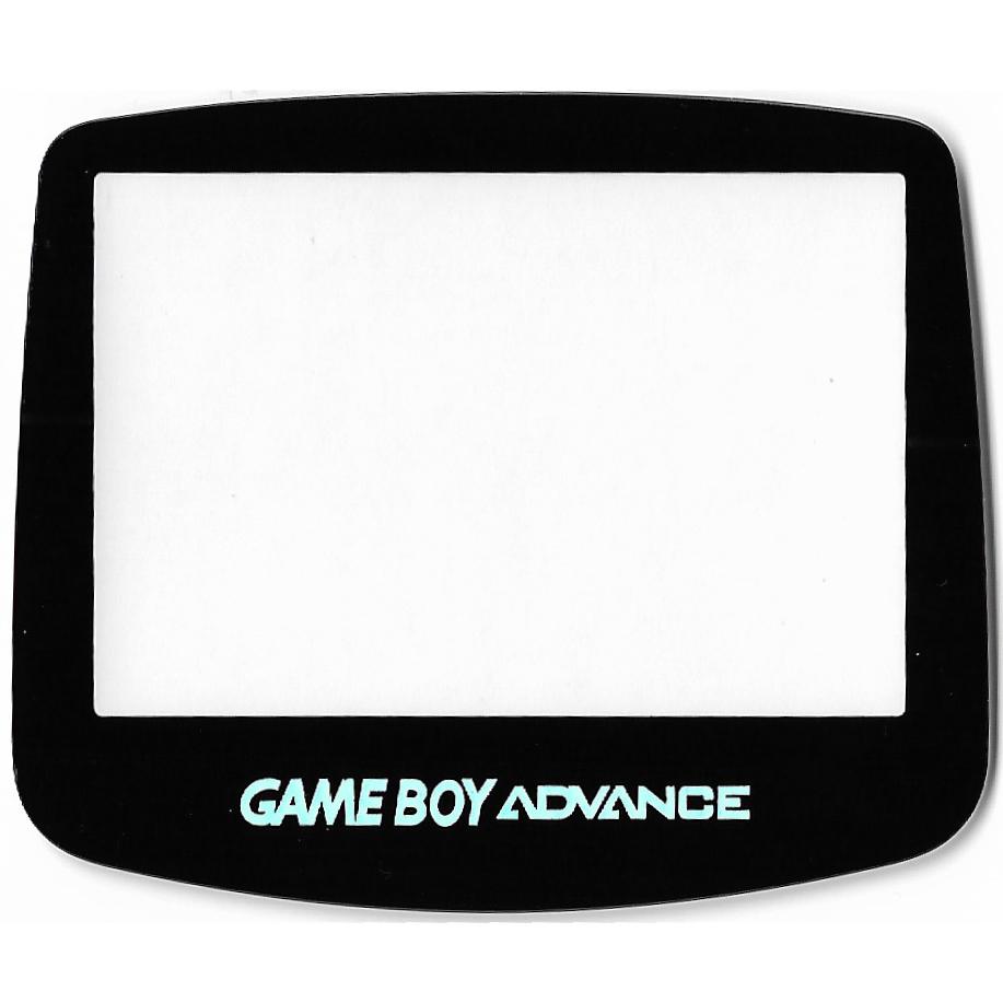 Skärm Plast Svart Gameboy Advance