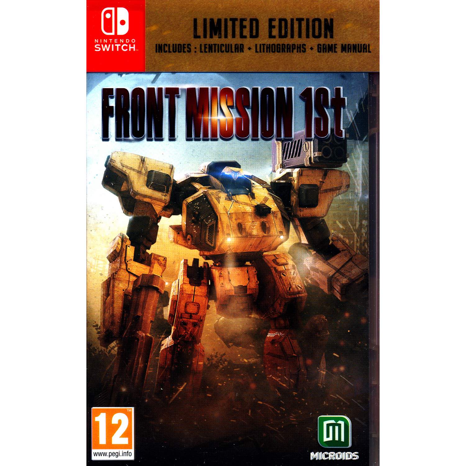 Front Mission 1st Limited Edition Nintendo Switch