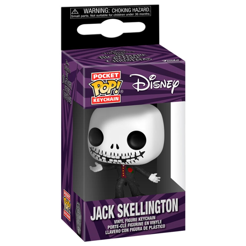 Pocket POP! Nyckelring The Nightmare Before Christmas 30th Anniversary Jack Skellington
