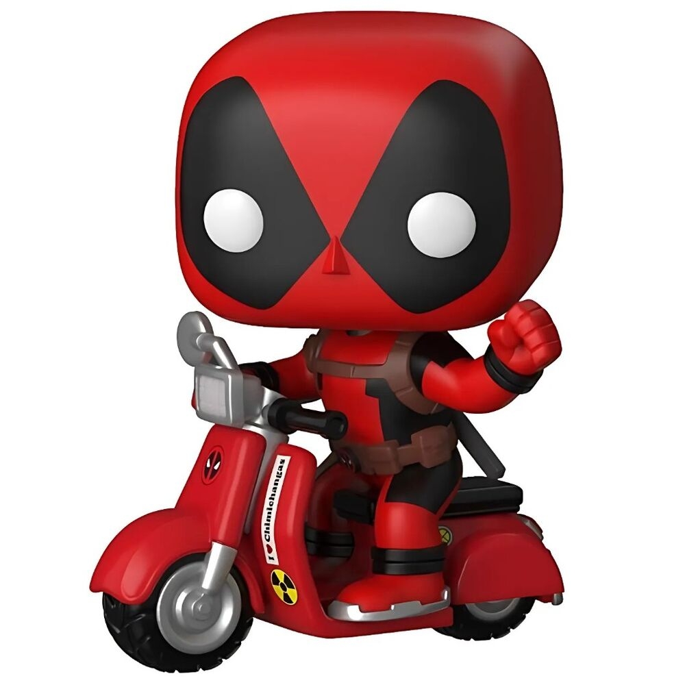 Funko Pop Figure Marvel Deadpool & Scooter