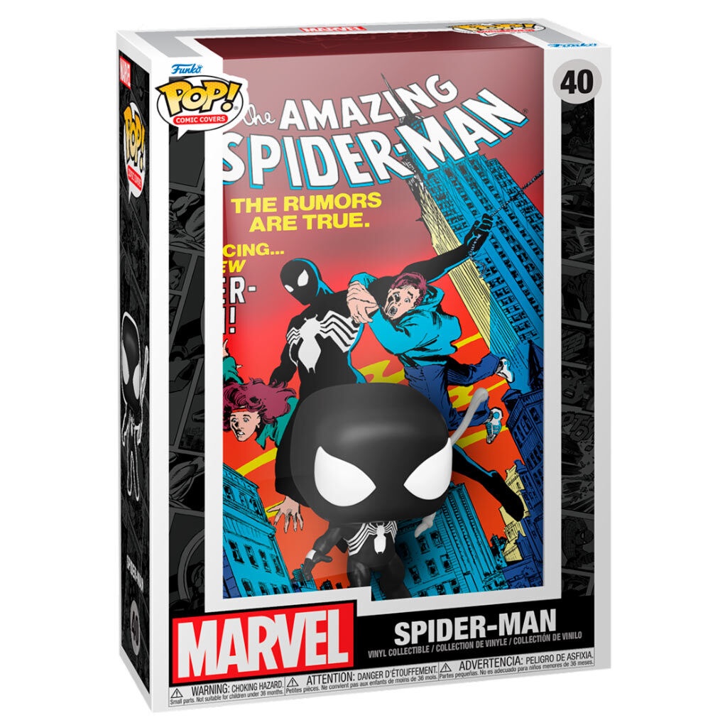 Funko Pop Figure Comic Cover Marvel Amazing Spiderman