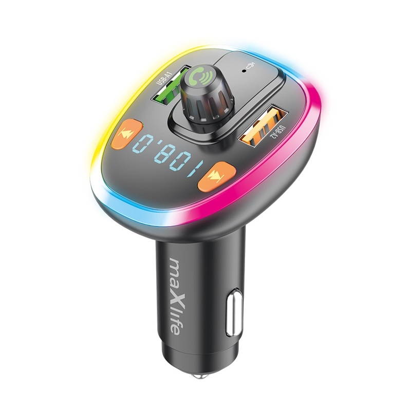 Maxlife MXFT-03 FM Sändare Bluetooth MP3 Billaddare