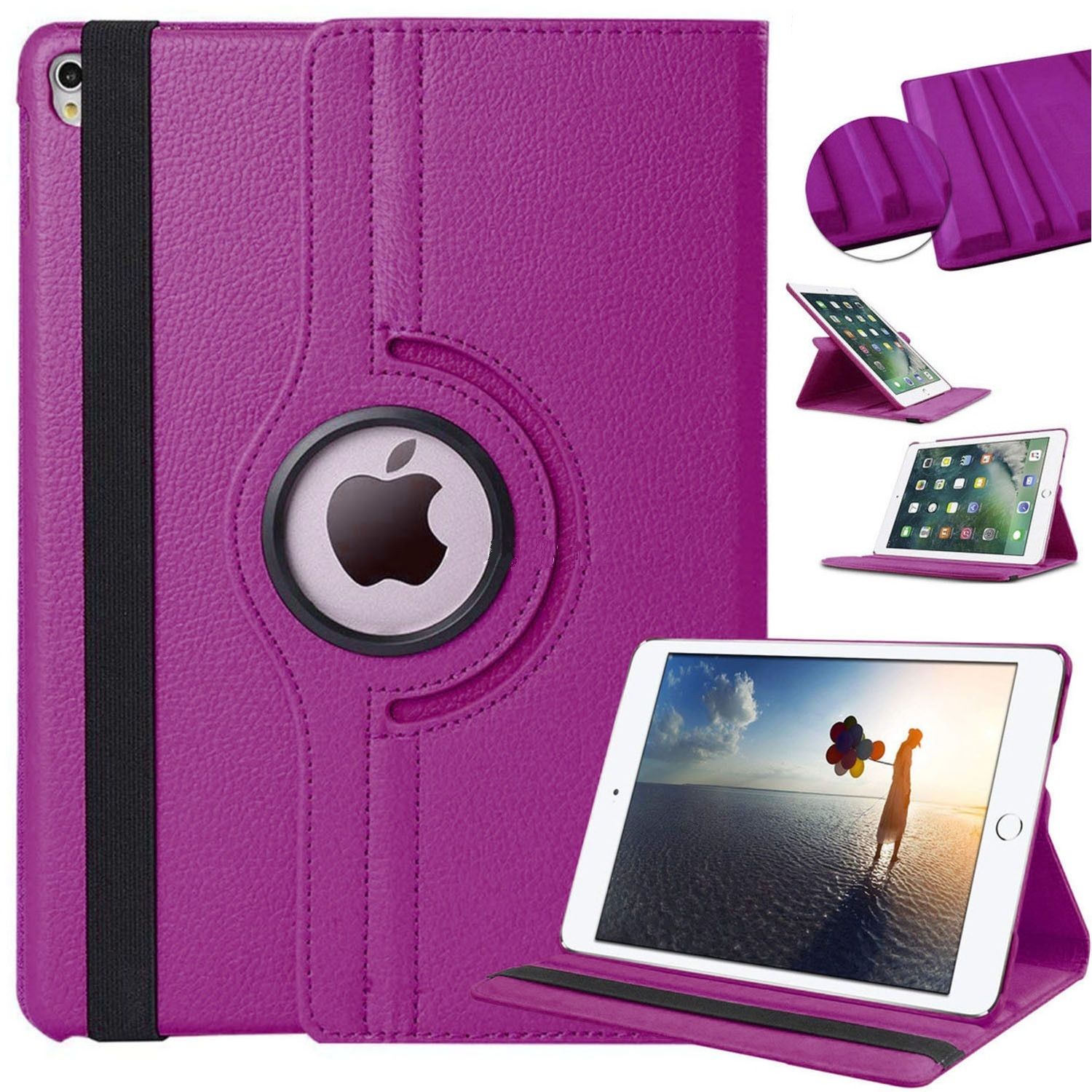 iPad 10th Gen 2022 / iPad (A16) 2025 10.9" - Fodral Roterbar 360° Lila