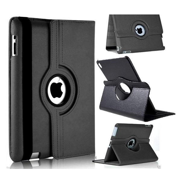 iPad 5th Gen / 6th Gen / Air 2 - fodral Roterbar 360° - Svart