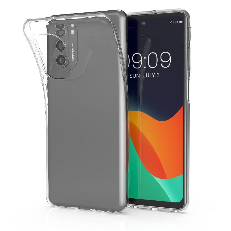 Moto E32 / E32s - Transparent Slim Skal