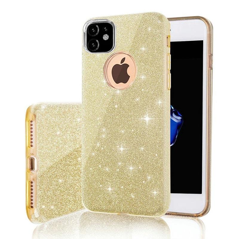 iPhone 14 - 3in1 Glitter Elegant Mjuk Skal