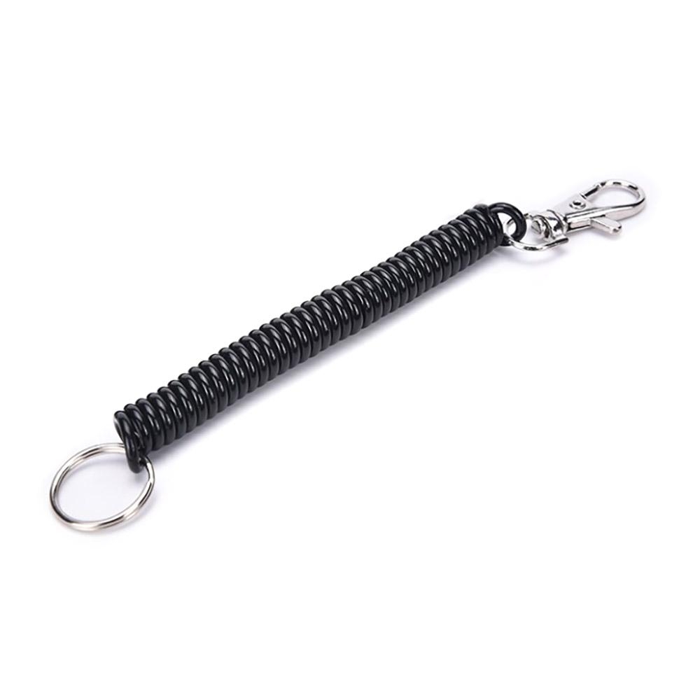 Nyckelring - Elastisk kabel med metallhake