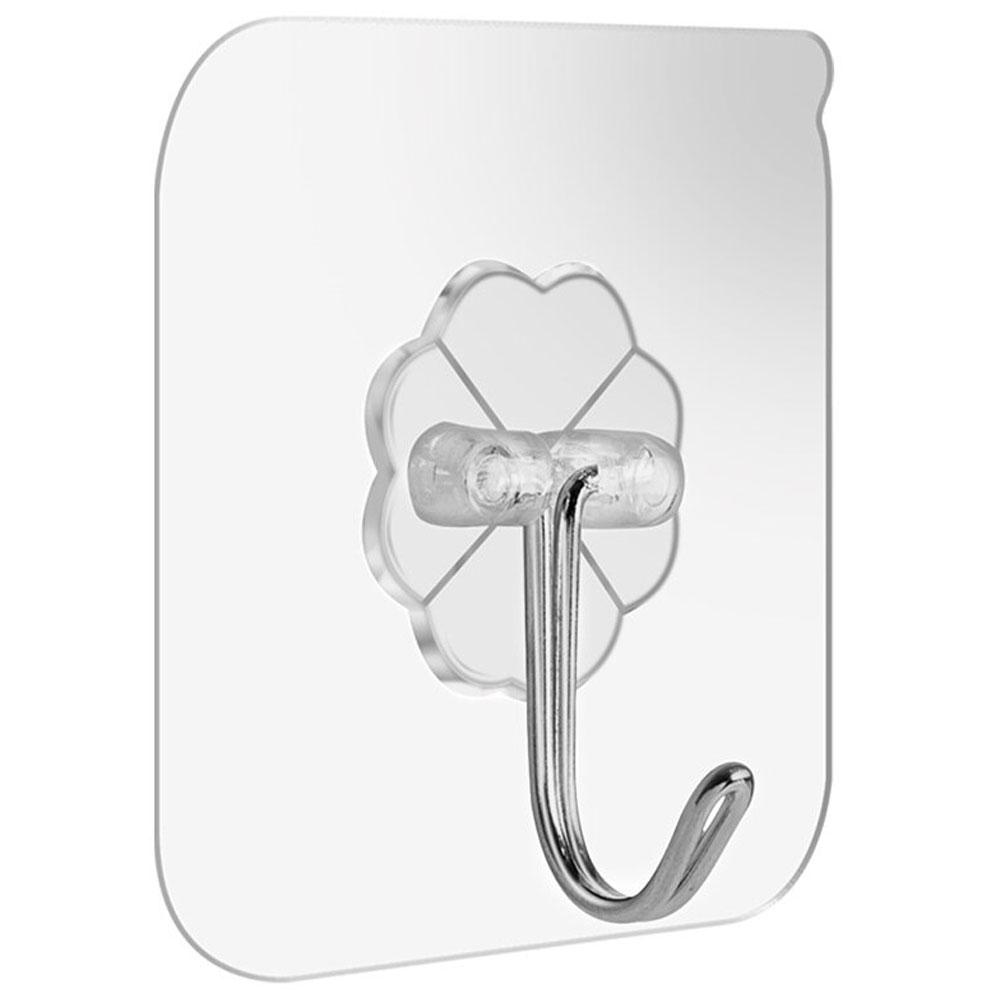 Transparenta krokar 6-pack