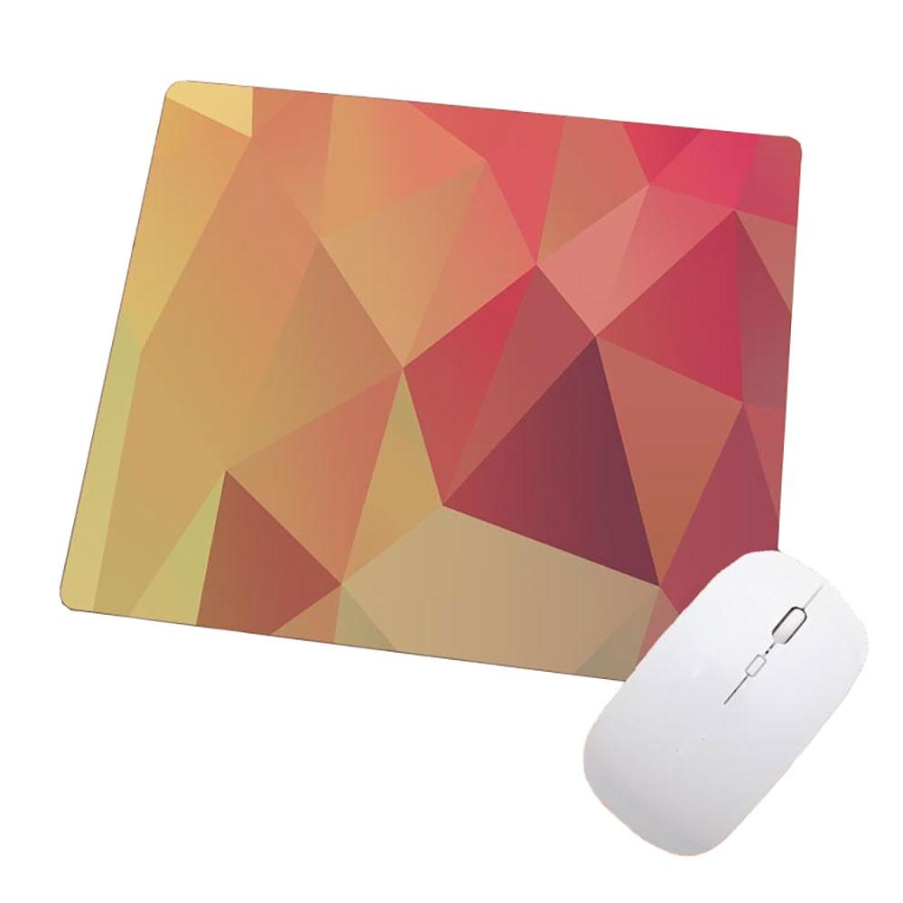 Musmatta 22x18 cm - Abstract Geometric Red