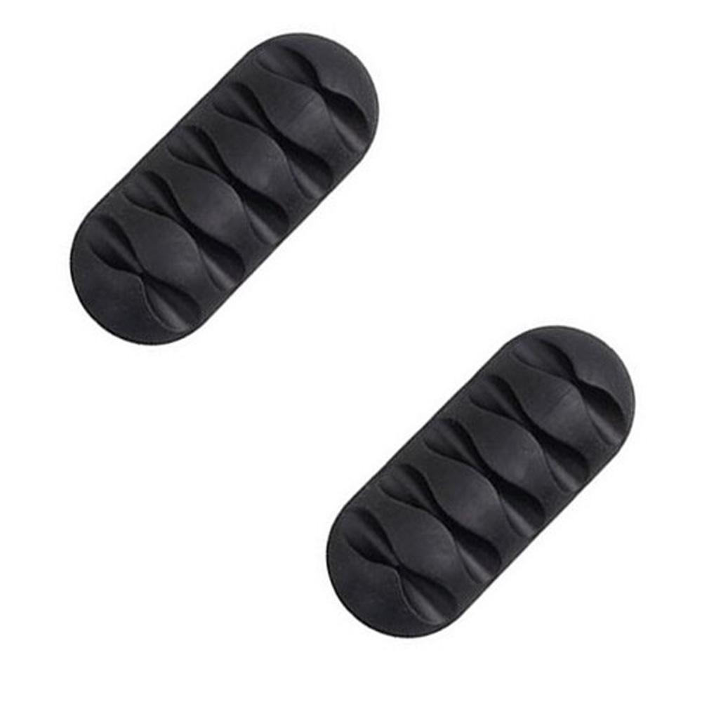 Sladdhållare / kabelorganiserare 2-pack - Flera färgval