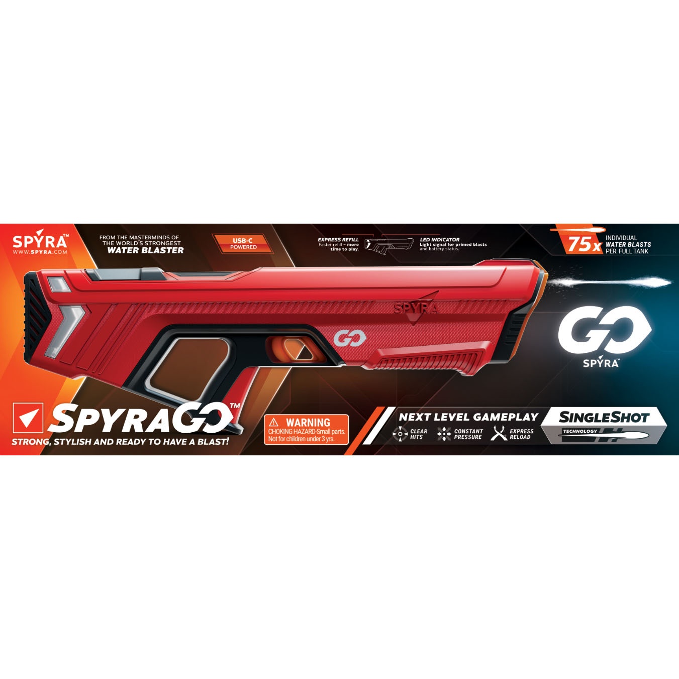SpyraGo Röd