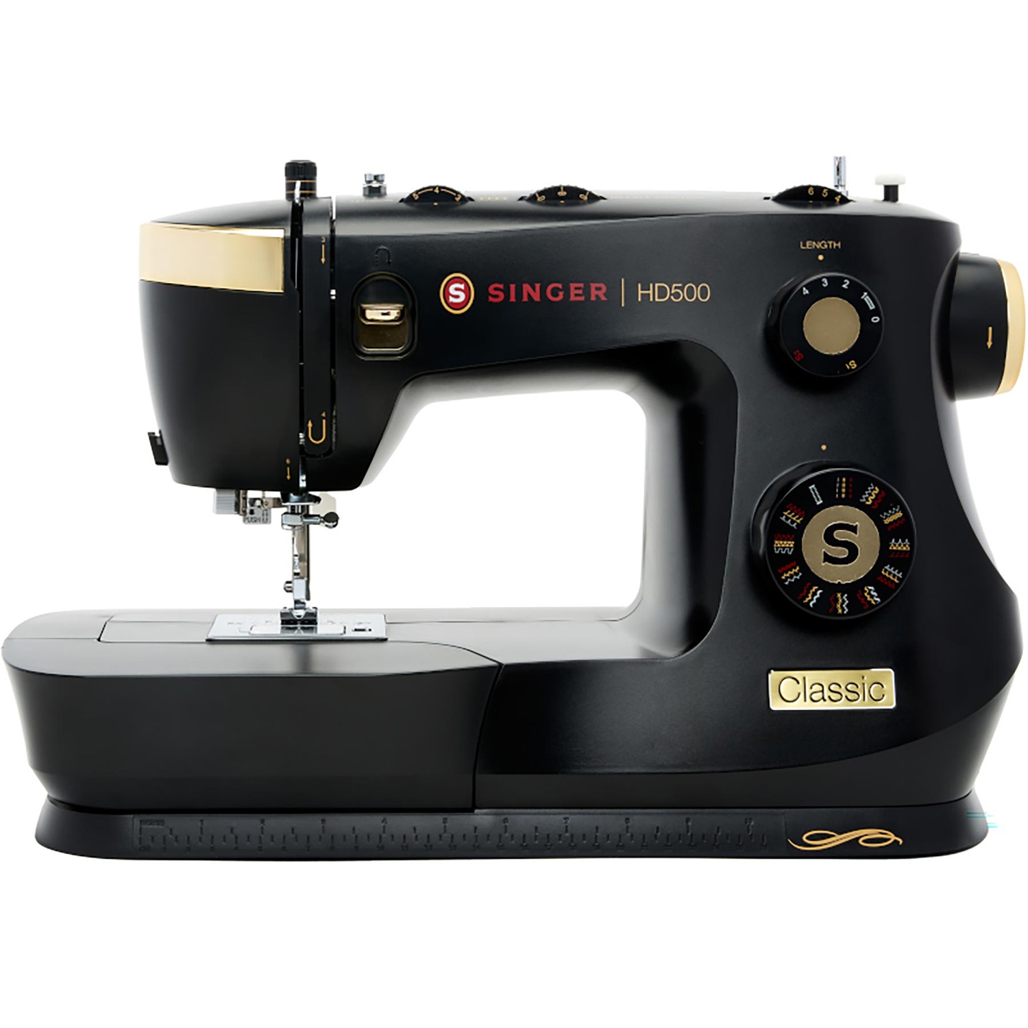Symaskin, Heavy-Duty, 32 sting, Sort