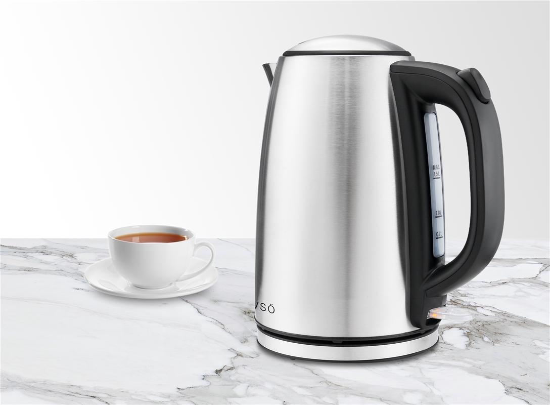 Köp Havsö Jacob 3.5 Vattenkokare 1,5L, Rostfritt stål | Fyndiq 1,5 L snabb rostfritt stål elektrisk vattenkokare med